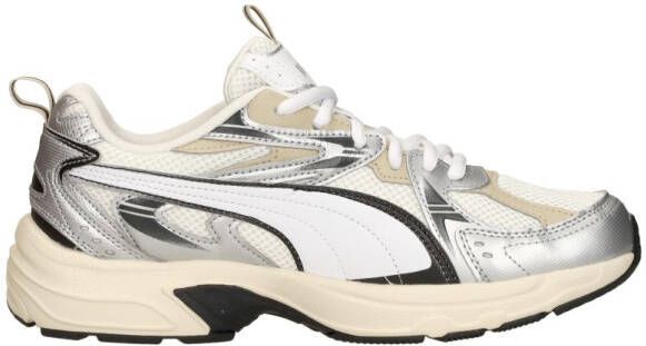 PUMA Milenio Tech Unisex Sneakers Warm White- Silver - Foto 8