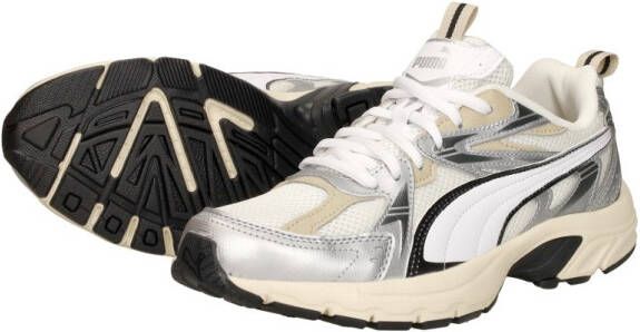 PUMA Milenio Tech Unisex Sneakers Warm White- Silver - Foto 10