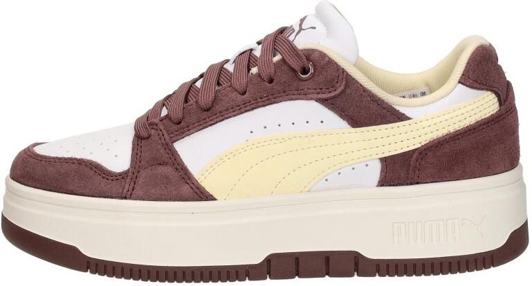 PUMA Rebound Femme Low dames sneakers bruin beige Uitneembare zool - Foto 2