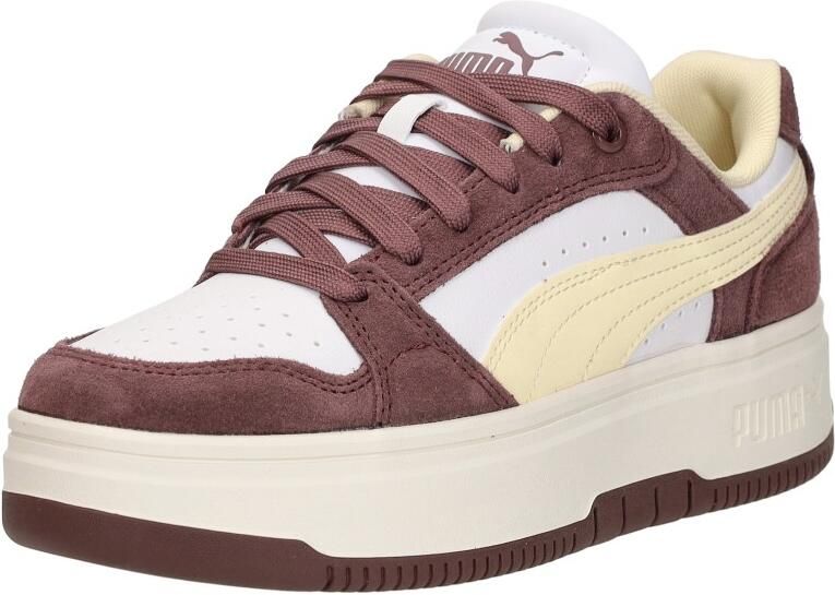 PUMA Rebound Femme Low dames sneakers bruin beige Uitneembare zool - Foto 3