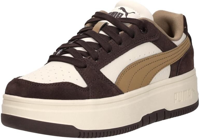 PUMA Rebound Femme Low SD Dames Sneakers Alpine Snow-Soft Taupe-Chocolate Fondue - Foto 10