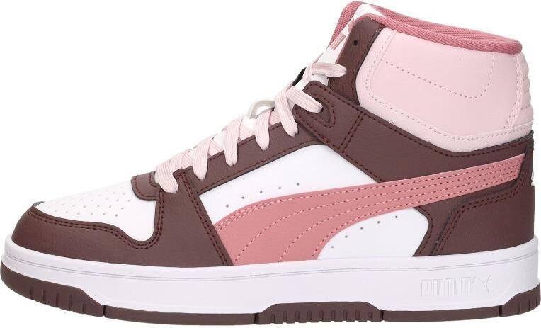 Puma Rebound Slam Mid sneakers donkerbruin roze - Foto 5