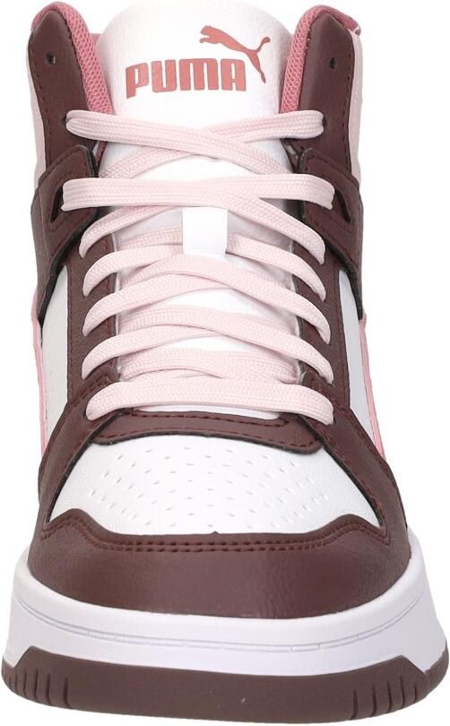 Puma Rebound Slam Mid sneakers donkerbruin roze - Foto 7