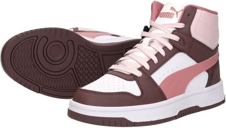 Puma Rebound Slam Mid sneakers donkerbruin roze - Foto 9