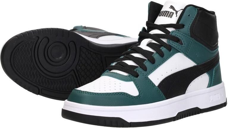 Puma Rebound Slam Mid sneakers groen zwart - Foto 8