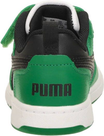 PUMA Rebound V6 Lo AC+ PS Unisex Sneakers White- Black-Archive Green - Foto 5