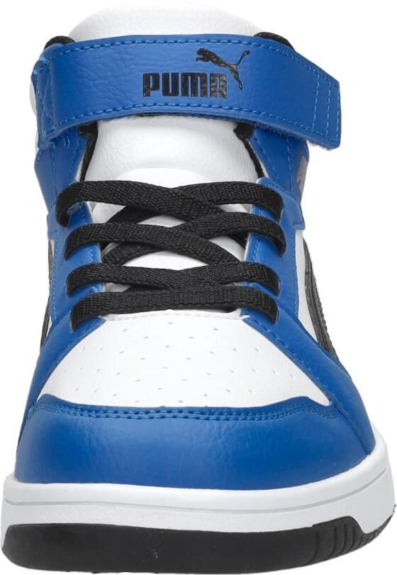Puma Rebound v6 Mid V6 Mid sneakers wit zwart blauw Imitatieleer 32 - Foto 7
