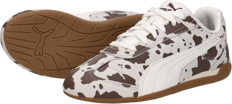 Puma Replicatch Wild leren sneakers ecru bruin - Foto 9
