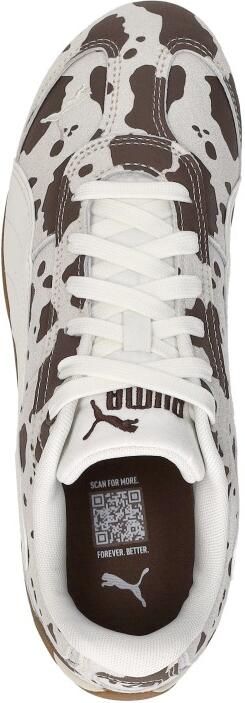 Puma Replicatch Wild leren sneakers ecru bruin - Foto 11