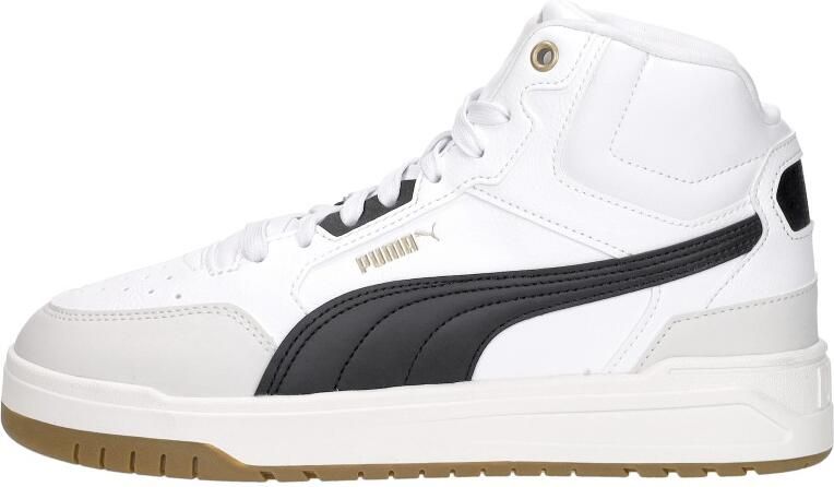 PUMA Shuffle Downtown Mid Jr Sneakers Jongens Wit