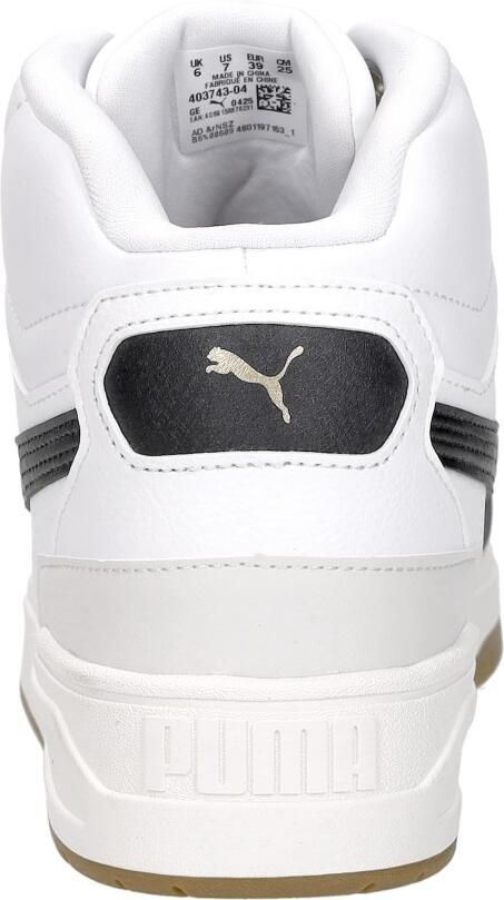 PUMA Shuffle Downtown Mid Jr Sneakers Jongens Wit - Foto 5