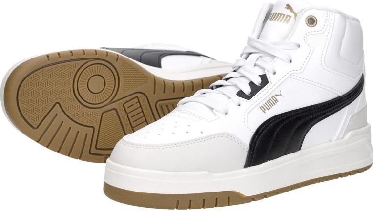 PUMA Shuffle Downtown Mid Jr Sneakers Jongens Wit - Foto 6