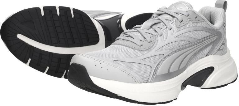 Puma Softride Escalate Reflect-X mesh sneakers lichtgrijs zilvergrijs - Foto 9