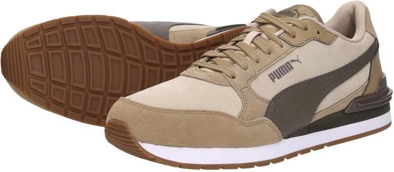 PUMA ST Runner v4 SD unisex sneaker schoenen trainers leer 399665 bruin - Foto 6