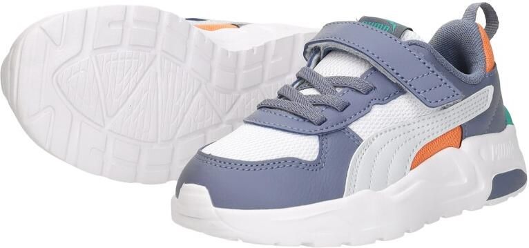 PUMA Kids Lage sneakers Chunky zool Trinity 2 Lt Ac + Inf Multi Leatherlook - Foto 11