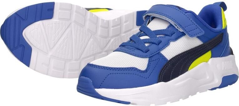 Puma Trinity 2 LT sneakers lichtgrijs blauw Jongens Meisjes Mesh Meerkleurig - Foto 20