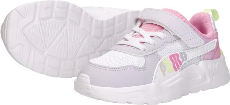 PUMA Trinity 2 LT AC+ meisjes sneakers roze geel - Foto 7