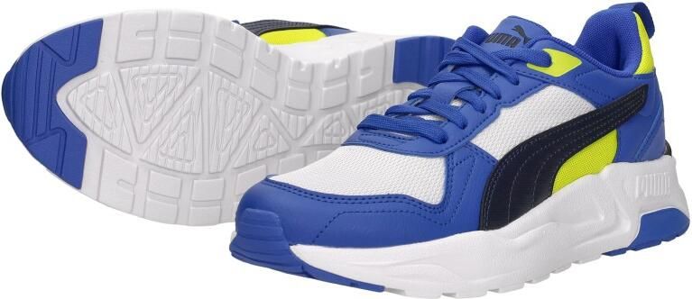 PUMA Trinity 2 LT JR sneakers blauw wit Uitneembare zool - Foto 8