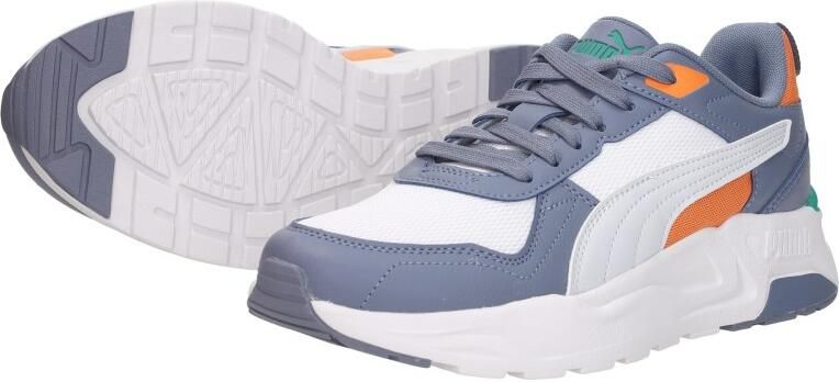 PUMA Trinity 2 LT Jr Unisex Sneakers White-Silver Mist-Gray Sky - Foto 7