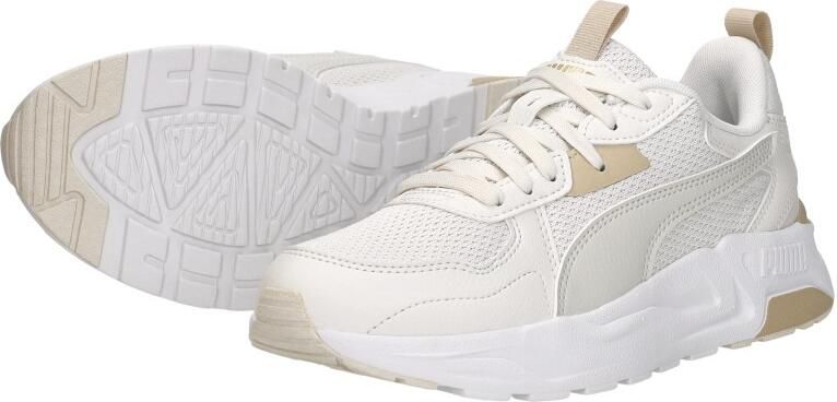 PUMA Carina 3.0 damestrainers leren schoenen 400721 03 natuur - Foto 19