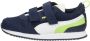 Puma R78 V Inf sneakers donkerblauw wit groen Jongens Meisjes Mesh Meerkleurig 22 - Thumbnail 5