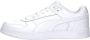Puma Leren sneakers met contraststrepen model 'Game Low' - Thumbnail 4