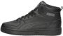 PUMA Rebound Joy hoge heren sneakers Zwart Uitneembare zool - Thumbnail 2