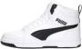 Puma Rebound V6 Sneakers Dames white black shadow grey maat: 40.5 beschikbare maaten:36 37.5 38.5 37 39 40.5 - Thumbnail 3
