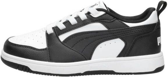 Puma Rebound V6 Lo sneakers wit zwart Imitatieleer Meerkleurig 31 - Foto 5