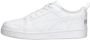 PUMA Rebound v6 Low heren sneaker sportschoen 392328 02 wit zwart - Thumbnail 5