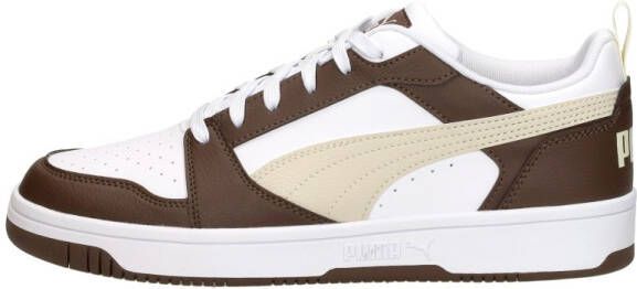PUMA Rebound v6 Low Sneakers Laag Donkerbruin