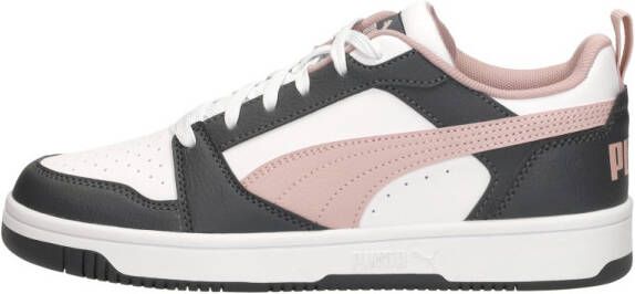 PUMA Rebound v6 Low Unisex Sneakers Strong Gray-Mauve Mist- White - Foto 3