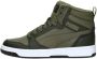 Puma Rebound V6 Mid sneakers groen Jongens Meisjes Polyester 38 - Thumbnail 1