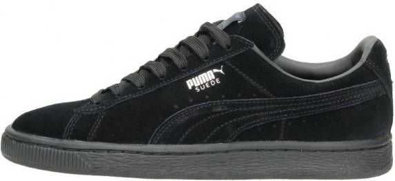 black puma classic suede