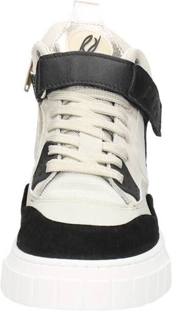 Red-Rag Red Rag 71306 Hoge sneakers Leren Sneaker Dames Zwart - Foto 6