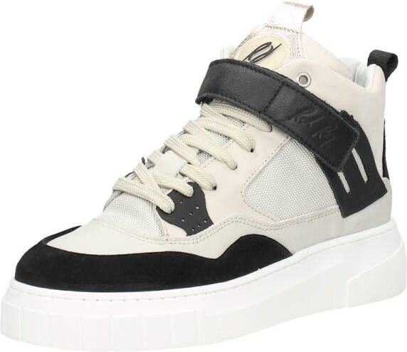 Red-Rag Red Rag 71306 Hoge sneakers Leren Sneaker Dames Zwart - Foto 9