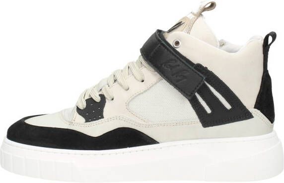 Red-Rag Red Rag 71306 Hoge sneakers Leren Sneaker Dames Zwart - Foto 6