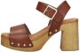 RED-RAG Sandalen Dames 79568 Maat: 40 Materiaal: Leer Kleur: Cognac - Thumbnail 3