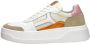 RED-RAG Lage Sneakers Dames 72118 Maat: 38 Materiaal: Leer Kleur: Oranje - Thumbnail 2