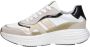 Red Rag chunky leren sneakers beige wit - Thumbnail 2