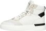 Red-Rag Red Rag 71356 Hoge sneakers Leren Sneaker Dames Wit - Thumbnail 3