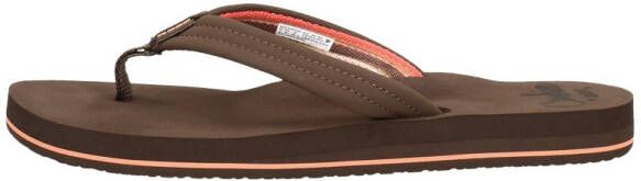 Reef Cushion Breeze Teenslippers donkerbruin