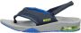 Reef Kid's Little Fanning Sandalen maat 11K 12K blauw - Thumbnail 2
