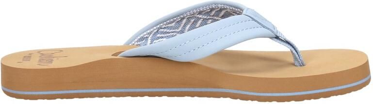 Reef Cushion Breeze Dusty Blue Teenslippers Blauw Synthetisch Dames Blauw - Foto 8
