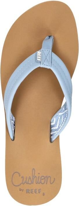 Reef Cushion Breeze Dusty Blue Teenslippers Blauw Synthetisch Dames Blauw - Foto 7