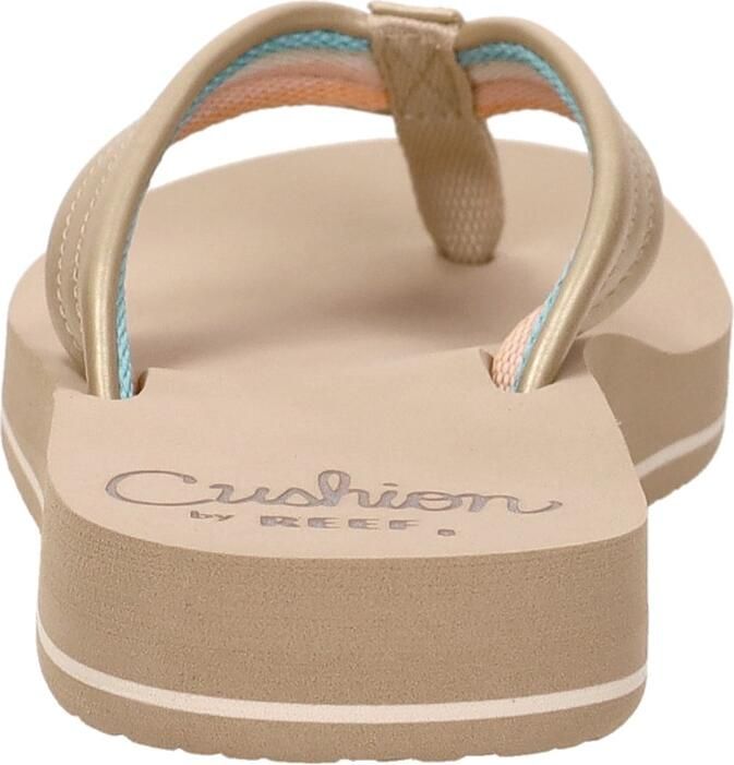 Reef Cushion Breezegolden Hour Dames Slippers Gebroken wit Zand - Foto 3