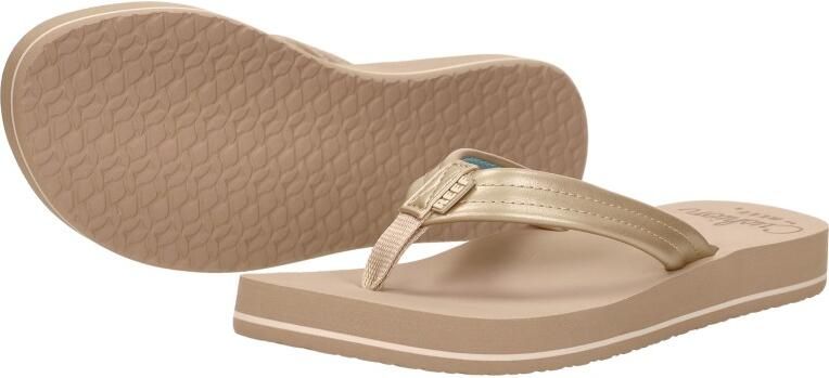 Reef Cushion Breezegolden Hour Dames Slippers Gebroken wit Zand - Foto 5