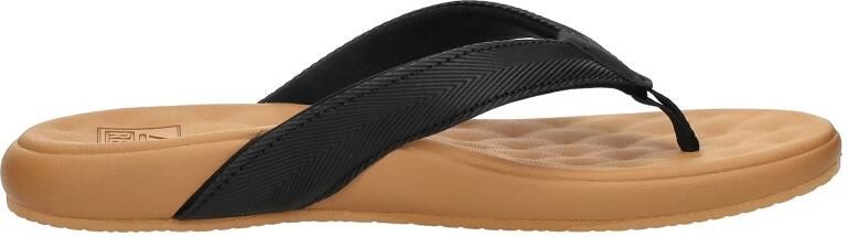 Reef CUSHION MELODY Dames Slippers Zwart Lichtbruin - Foto 6
