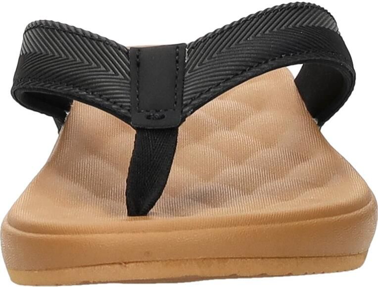 Reef CUSHION MELODY Dames Slippers Zwart Lichtbruin - Foto 3