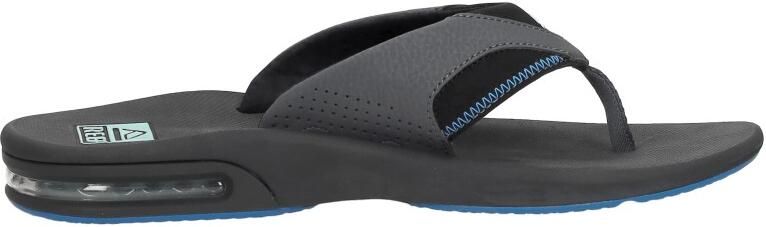 Reef Fanning gunmetal Ocean Heren Slippers Donkergrijs Blauw - Foto 8